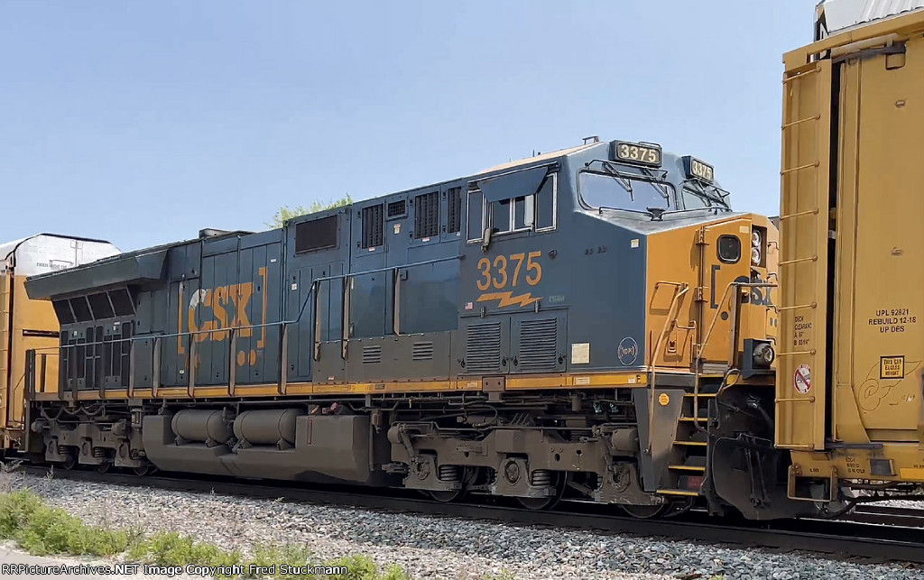 CSX 3375 helps with the chores.